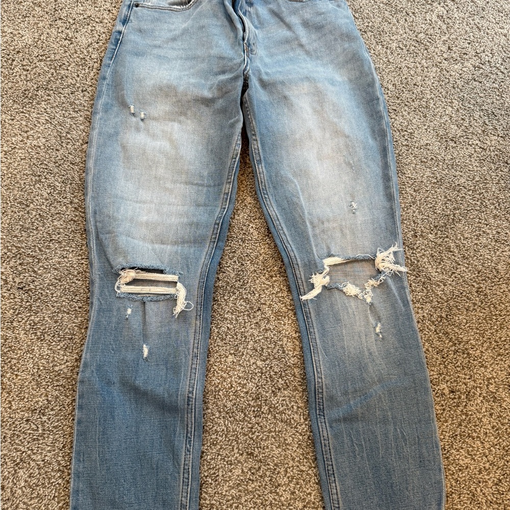 Abercrombie & Fitch Light Blue Skinny Jeans - curve love